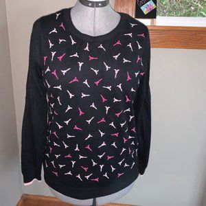 Super Sweet Sweater w/ Eiffel Tower detail - NWT